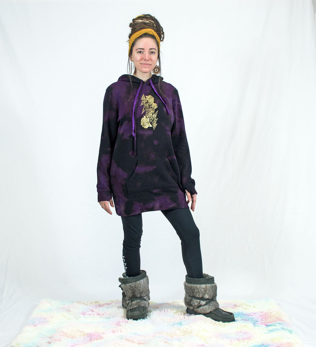 Hoodie Dress | Glitter + Gold XL Hoodie Dress | Glitter + Gold XL