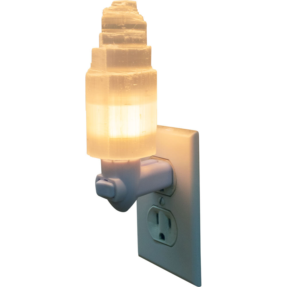 Selenite Night Light