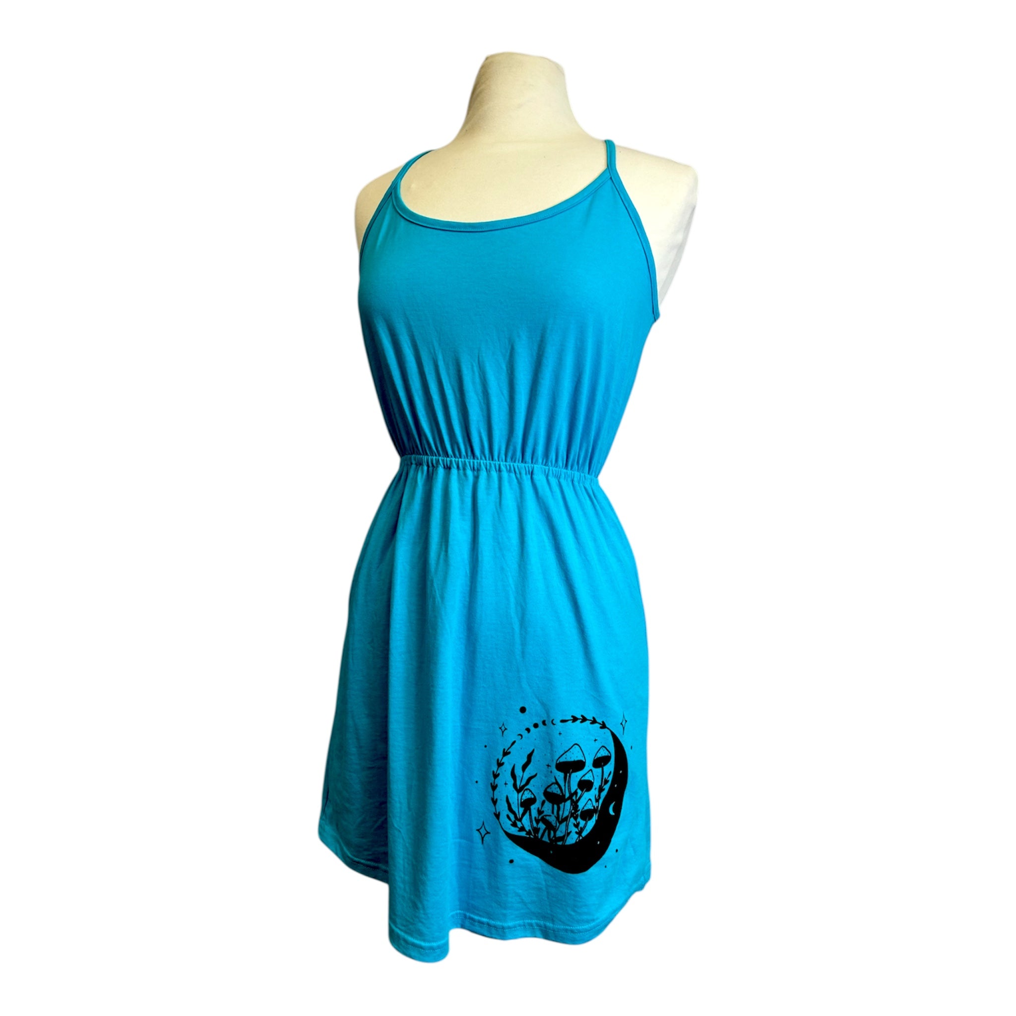 Midnight Moonlight Strappy Dress