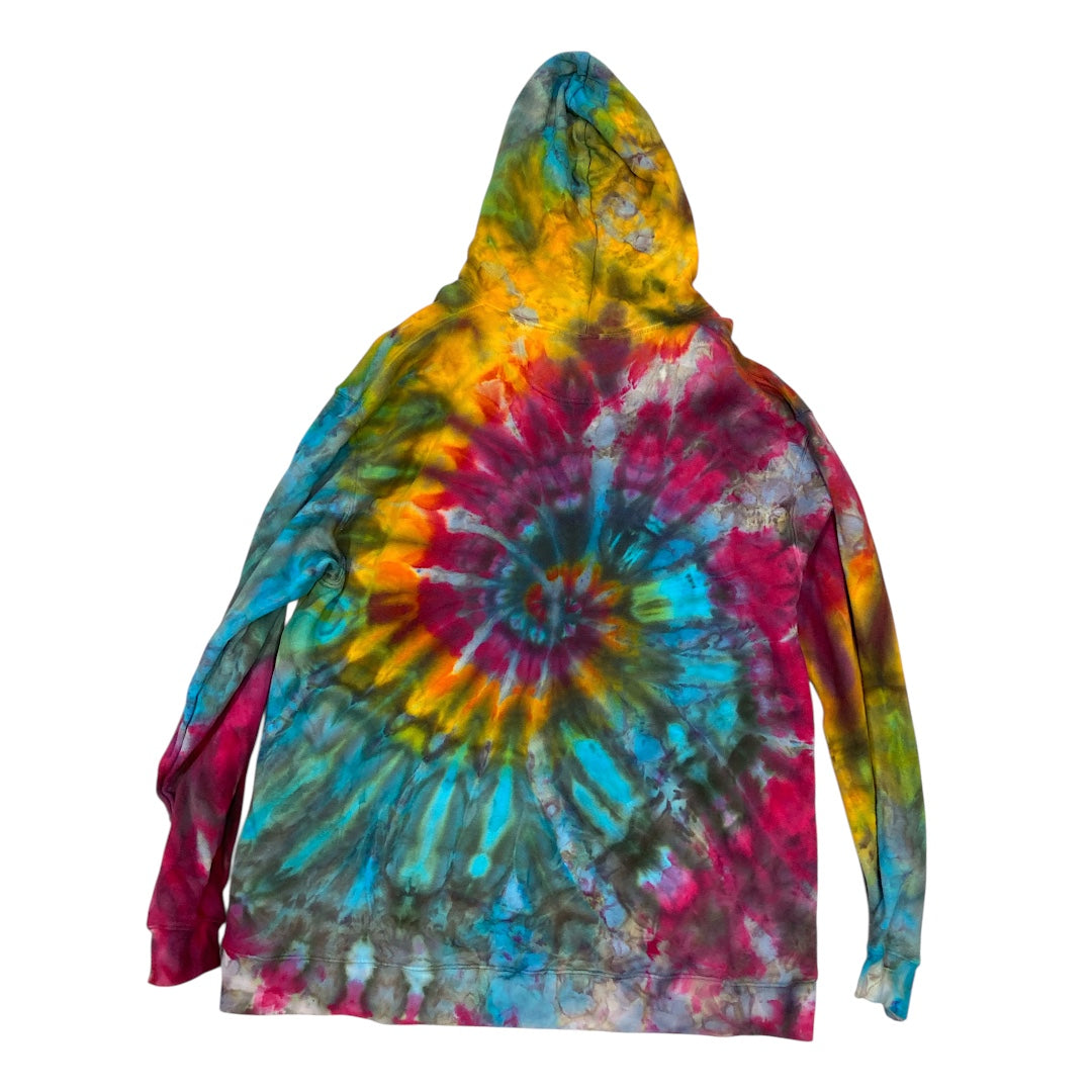 Teal Rainbow Swirl 3X